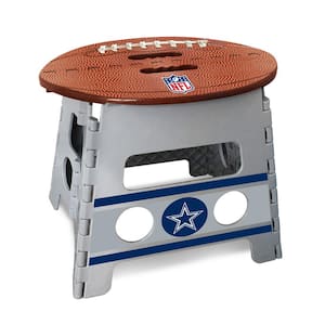 NFL Dallas Cowboys Plastic Folding Step Stool