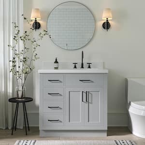 Hepburn 36 in. W x 21.5 in. D x 34.5 in. H Bath Vanity Cabinet without Top in Grey