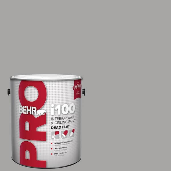 1 gal. #PPU26-07 Smokey Wings Dead Flat Interior Paint