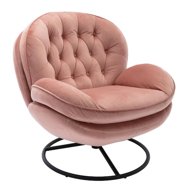 pink comfortable chair