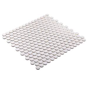 Alpin-Breezo Color- Peaceful Size- 2x6 Mosaic pattern- Honeycomb GlossyPorcelain Mosaic Tile Sample