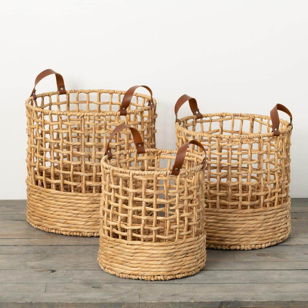 Weaved Storage Basket Set – homaccents