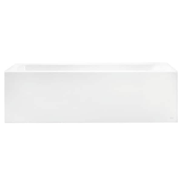 American Standard Studio 60 in. x 32 in. Soaking Bathtub with Left Hand Drain in Arctic White