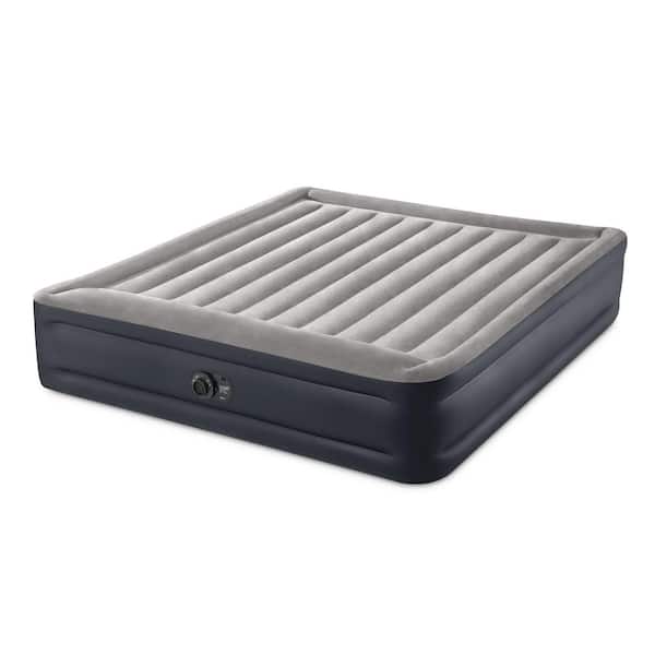Intex Dura Beam Deluxe Raised Blow Up Mattress Air Bed with Built