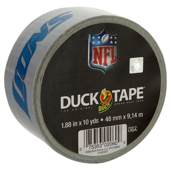 Duck 1.88 in. x 10 yds. Detroit Lions Duct Tape