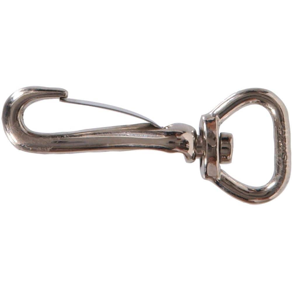 5/8 x 2-1/2 in. Spring Snap with Strap Swivel Eye and Nickel Plated (10-Pack) price history on PriceWatchPro