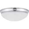 Progress Lighting 1-Light Polished Chrome Integrated LED Flush Mount ...