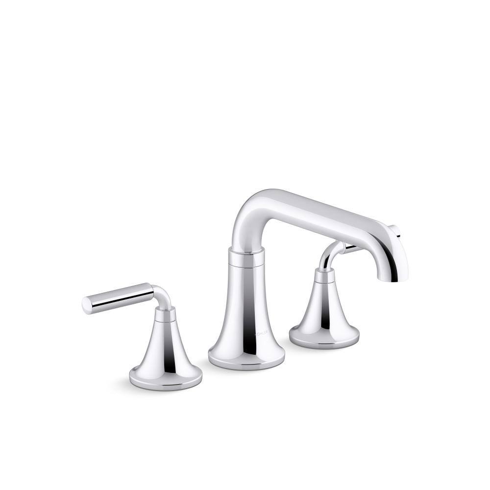 KOHLER Tone 2-Handle Tub Faucet Trim Kit in Polished Chrome