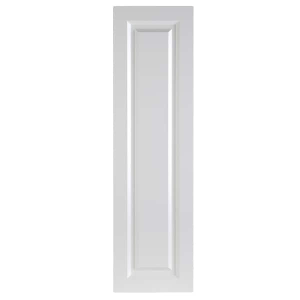 Hampton Bay White 11.75x42x0.63 in. Decorative Wall End Panel BT1242OWH The Home Depot