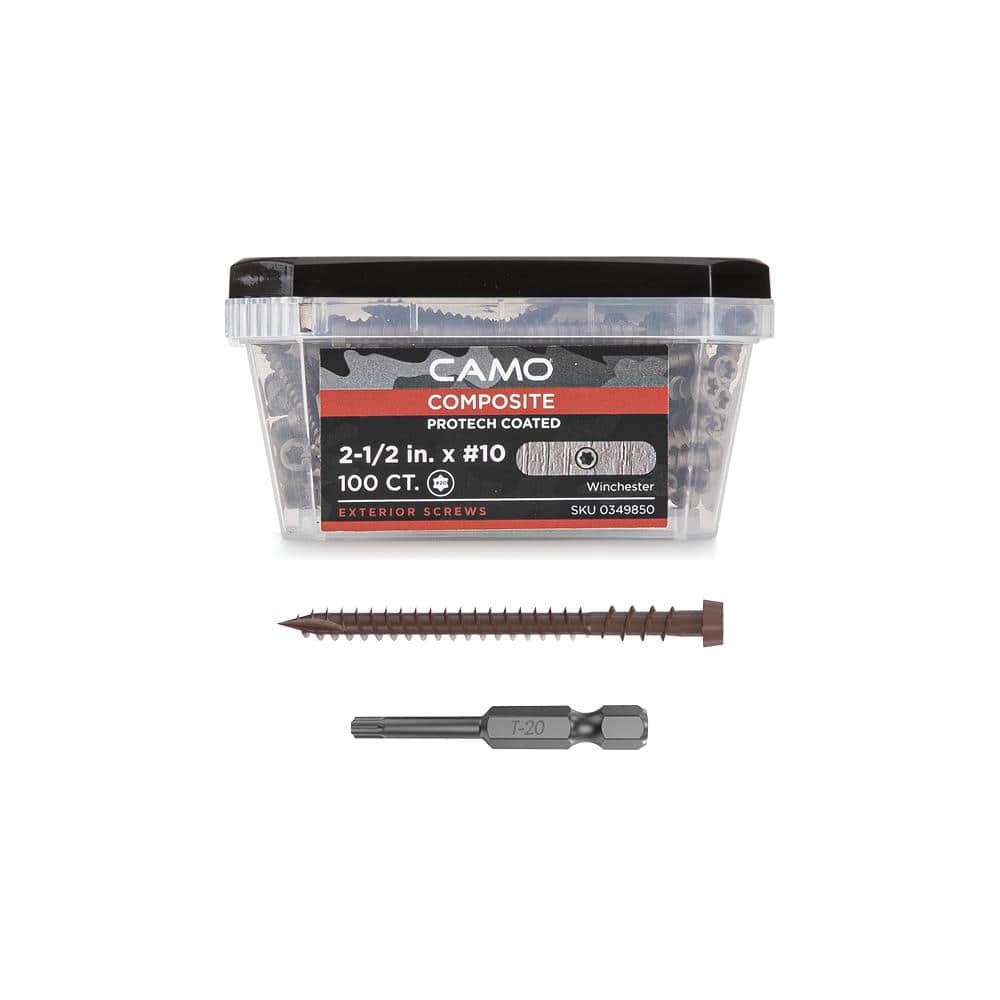 "#10 2-1/2 in. Winchester Star Drive Trim-Head Composite Deck Screw (100-Count)" price history on PriceWatchPro