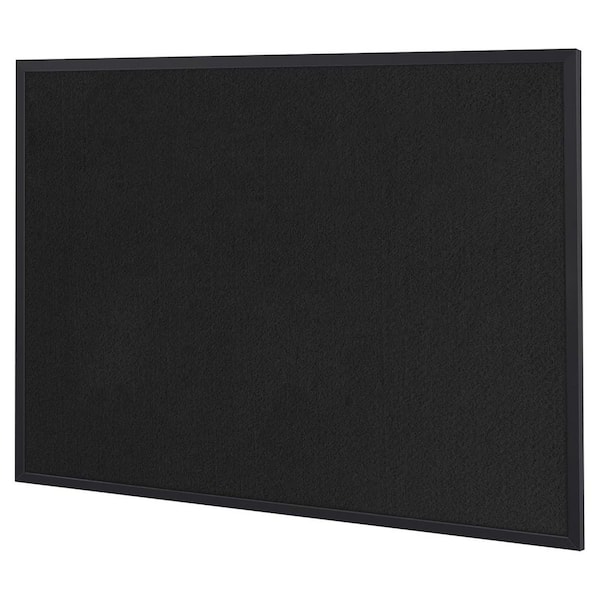 Afoxsos 48 x 32 Rectangular Decorative Cork Board Natural Cork Surface Easy Installation Self-Healing for Home Office Display