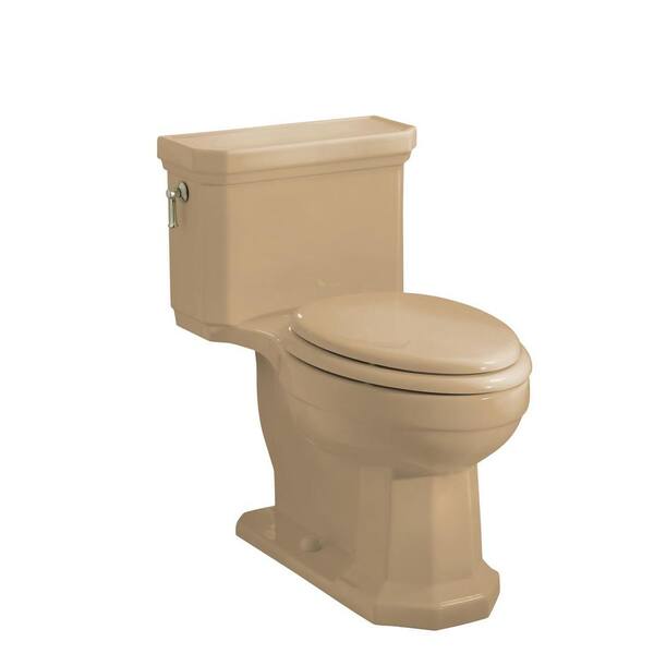 KOHLER Kathryn Comfort Height One-Piece Elongated Toilet in Mexican Sand-DISCONTINUED
