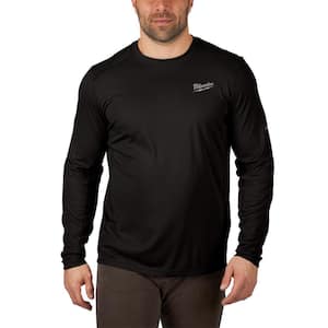 Milwaukee Men's WORKSKIN Large Black Lightweight Performance Long