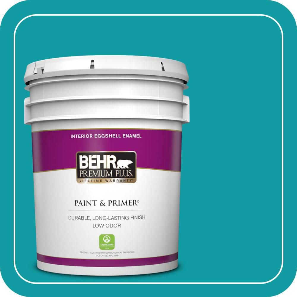 5 gal. #MQ4-20 Island Dream Eggshell Enamel Low Odor Interior Paint & Primer price history on PriceWatchPro