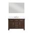 ROSWELL Viella 48 in. W x 22 in. D x 34 in. H Single Sink Bath Vanity ...