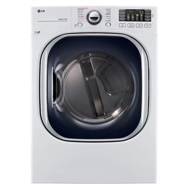 LG 7.4 cu. ft. Electric Dryer with True Steam in White