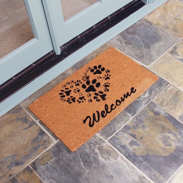 Rubber-Cal Greetings from Your Humble Abode! Welcome Home Doormat 15mm 18 inch x 30 inch