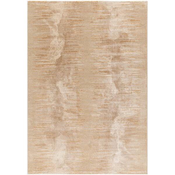 Artistic Weavers Perception Light Brown Abstract 8 ft. x 9 ft. Indoor Area Rug