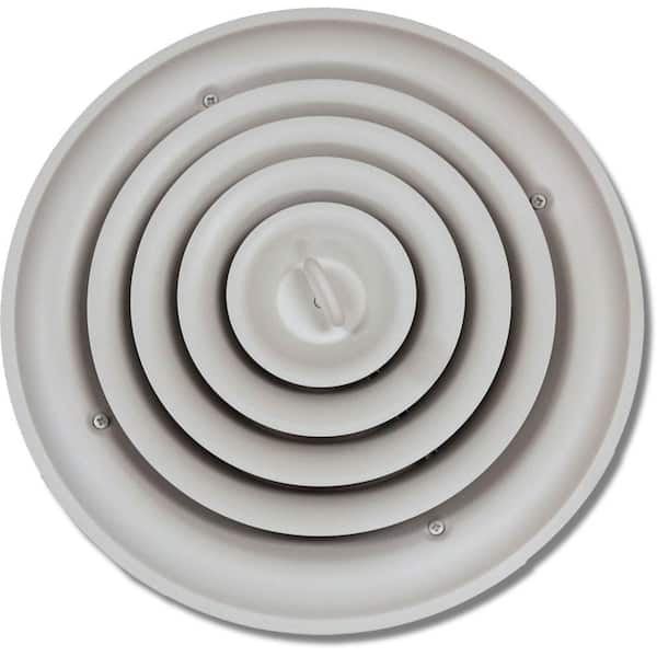 Round Ceiling Air Vent Register, How To Adjust Round Ceiling Vents