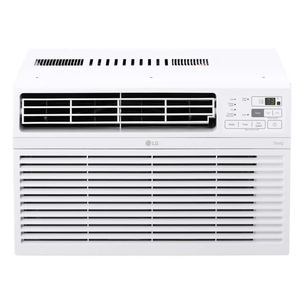 10,000 BTU 115-Volt Window Air Conditioner Cools 450 Sq. Ft. with Remote, D