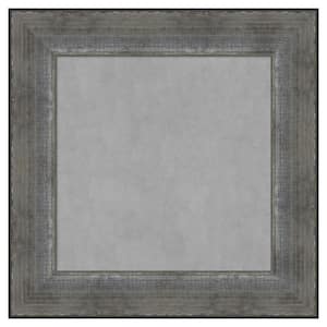 Forged Pewter 16 in. x 16 in Framed Magnetic Board