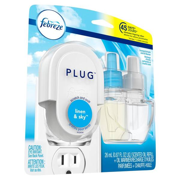 Febreze 3Volution Lenor April Fresh Scented Plug Refill, Room Fragrance and  Air Freshener, 20 ml : : Health & Personal Care