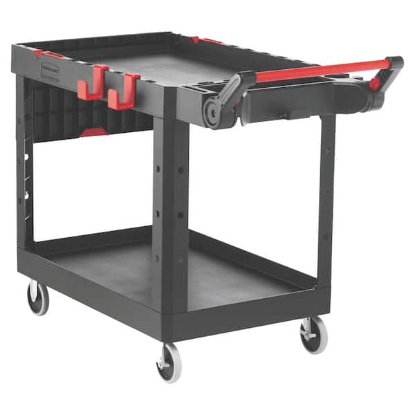 Rubbermaid® Xtra™ Equipment Cart With Lockable Doors And Enclosed Sides,  300 Lb. Capacity