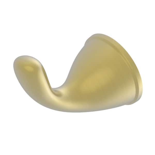 Glacier Bay Alima Traditional Wall Mounted Bathroom Robe Hook in Matte Gold Finish