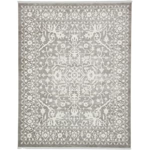 New Classical Olympia Gray 8' 0 x 10' 0 Area Rug