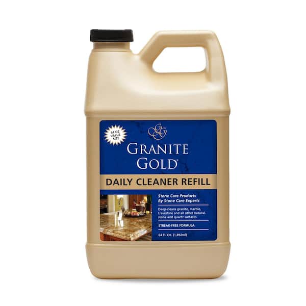 Granite Gold 64 Oz Daily Cleaner, How To Clean Granite Countertops Without Streaks