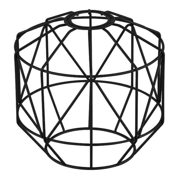 geometric cage light shade