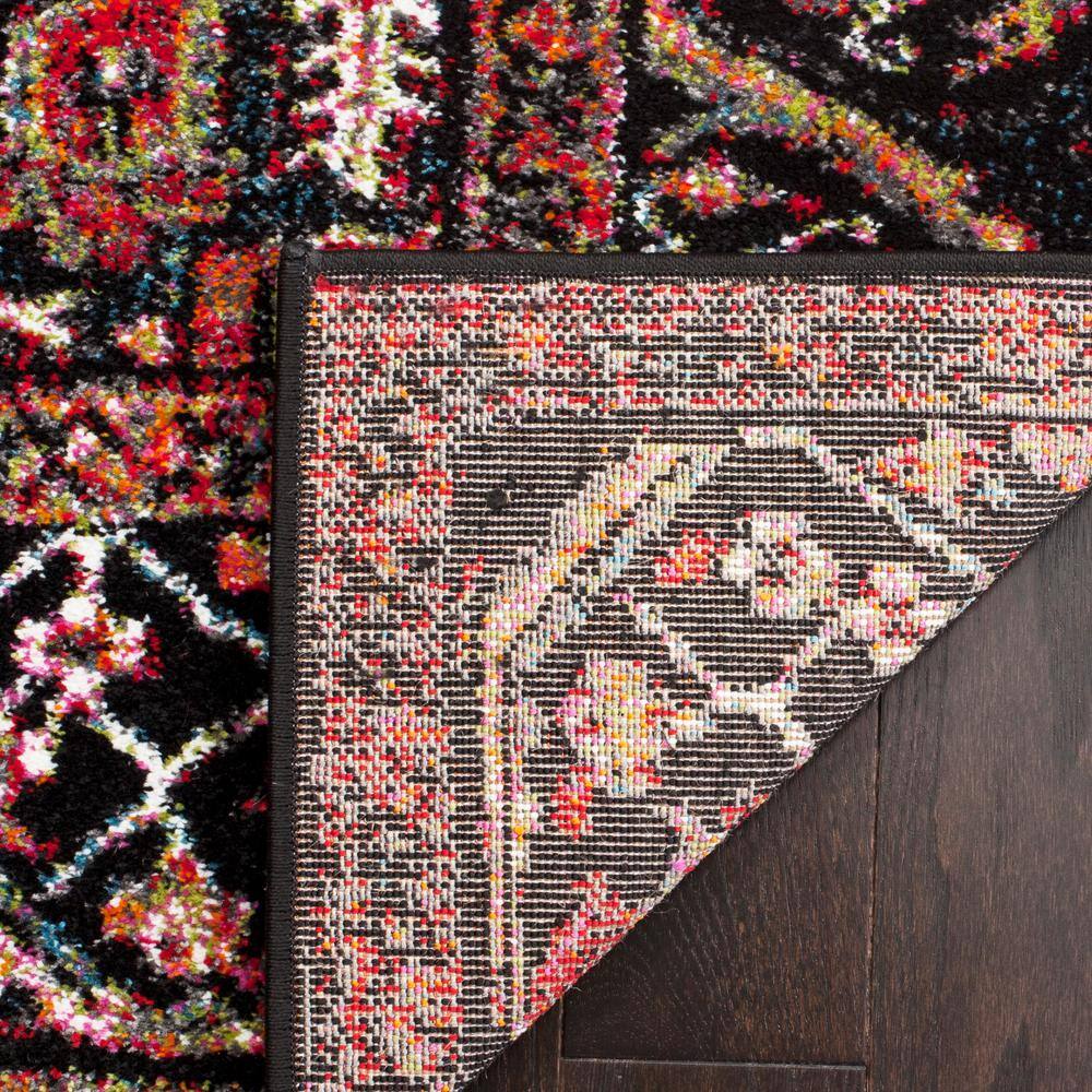 Vintage Hamadan Red/Multi 9 ft. x 12 ft. Area Rug - thumbnail 5
