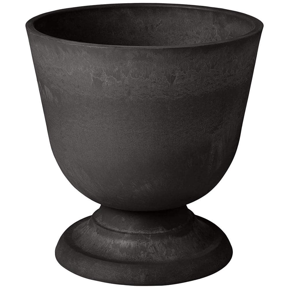 Arcadia Garden Products 15x15  PSW Classical Urn Planter  Black