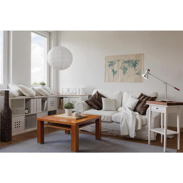 Orb 1-Light White Hanging Pendant