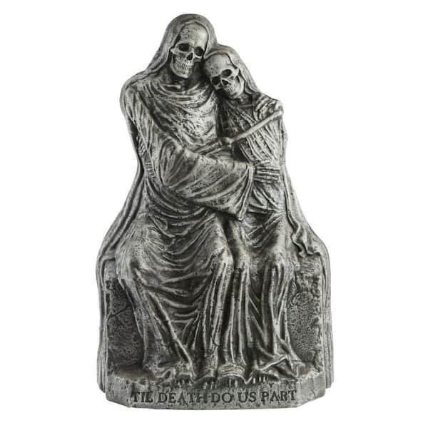 40 in. Grave & Bones Eternal Embrace Tombstone