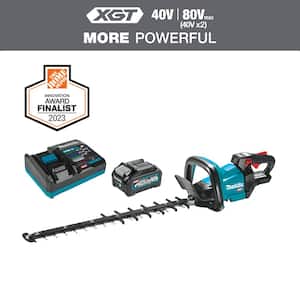 XGT 40V max Brushless Cordless 24 in. Rough Cut Hedge Trimmer Kit (4.0Ah)