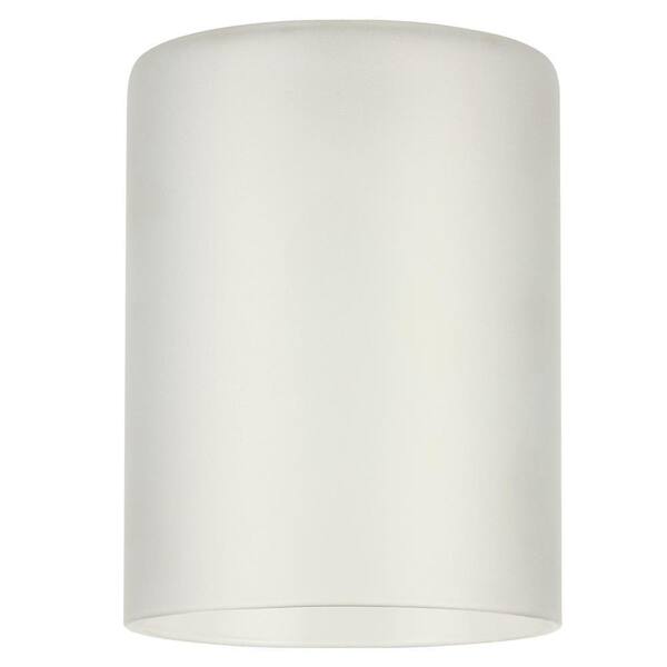 Frosted Cylinder Shade, Cylinder Frosted Glass Lamp Shade