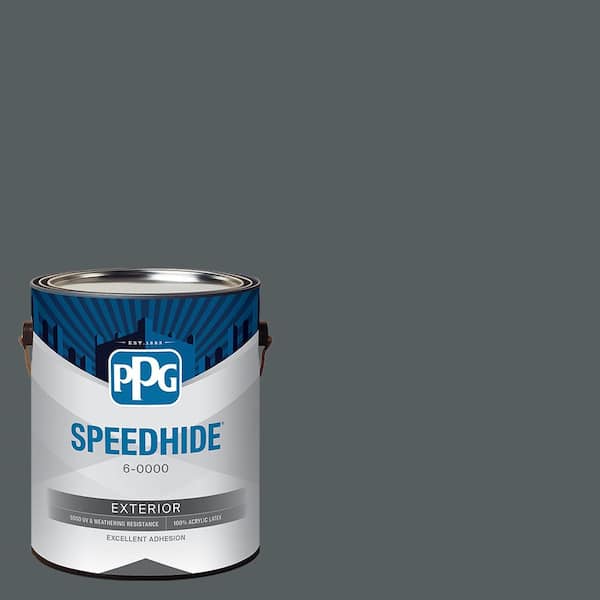 SPEEDHIDE 1 gal. PPG1036-7 Mostly Metal Flat Exterior Paint