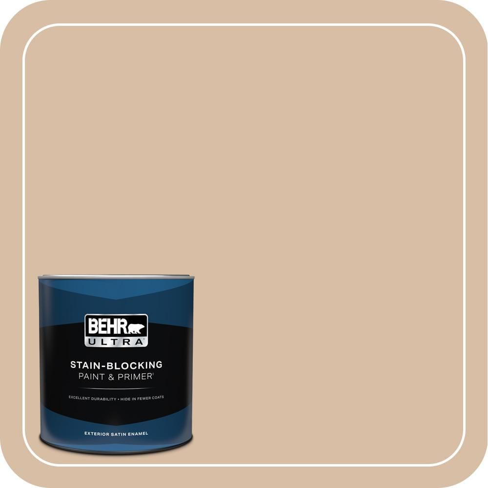 1 qt. #PPH-15 Nut Flavor Satin Enamel Exterior Paint and Primer price history on PriceWatchPro