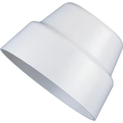 White Outdoor Lampholder Shroud Accessory for Par Lampholder P5212-30