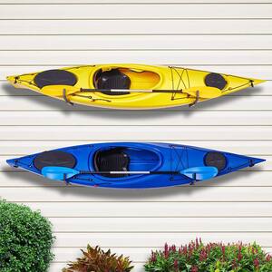 Support De Rangement Kayak Double - Étagère Autonome Pour 2 Kayaks - Capacité 108 Kg - 74,9x31,7x27,9 Cm