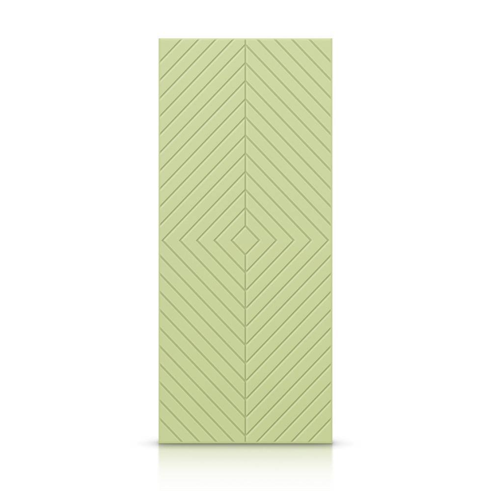 30 in. x 80 in. Hollow Core Sage Green Stained Composite MDF Interior Door Slab price history on PriceWatchPro