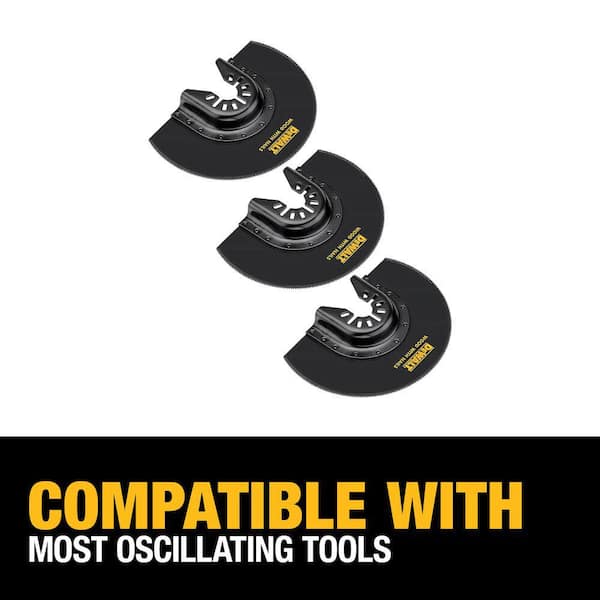 DEWALT 3-Pack Bi-Metal Oscillating Tool Blade DEWALT 3-Pack Bi-Metal Oscillating Tool Blade