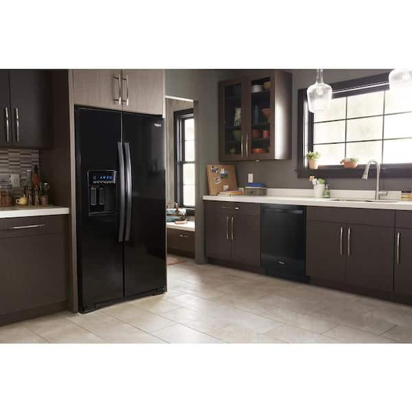 whirlpool side by side counter depth refrigerators