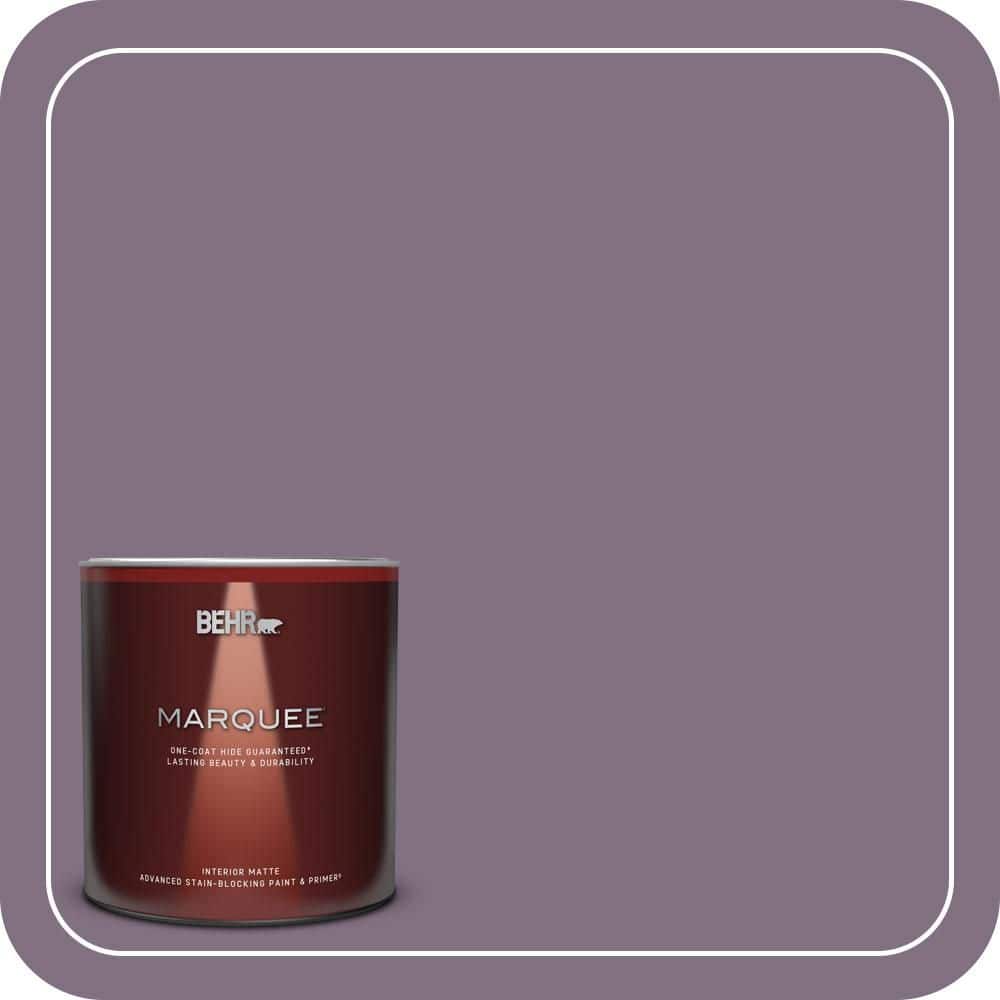 1 qt. Home Decorators Collection #HDC-SP14-9 Decorative Iris Matte Interior Paint & Primer price history on PriceWatchPro