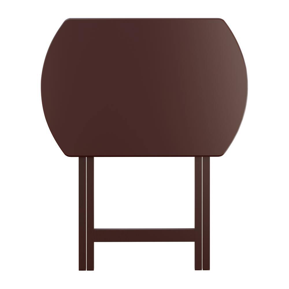 Corbett Oversize Walnut 5-piece Snack Table - thumbnail 8