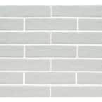 Capella Fog Brick 2-1/3 in. x 10 in. Matte Porcelain Floor and Wall Tile (5.15 sq. ft./Case)