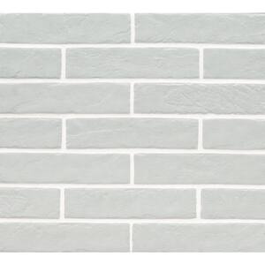 Capella Fog Brick 2-1/3 in. x 10 in. Matte Porcelain Floor and Wall Tile (5.15 sq. ft./Case)