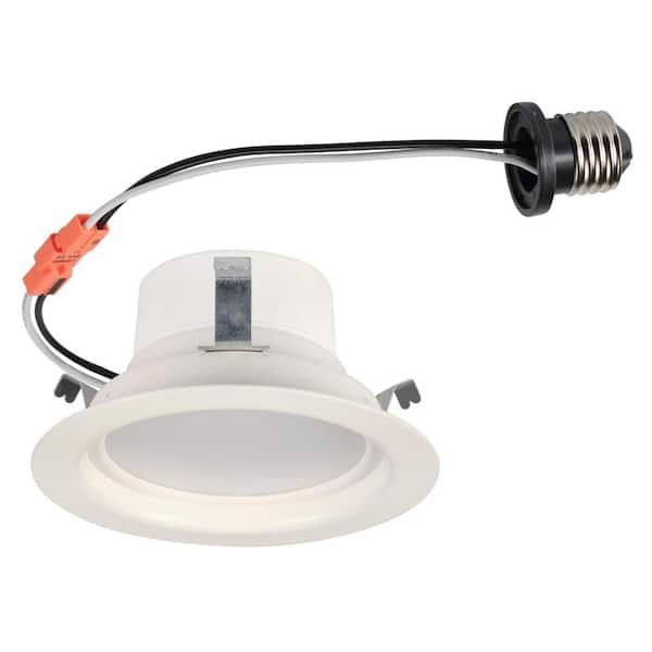 Westinghouse 4 in. White Integrated LED Recessed Trim