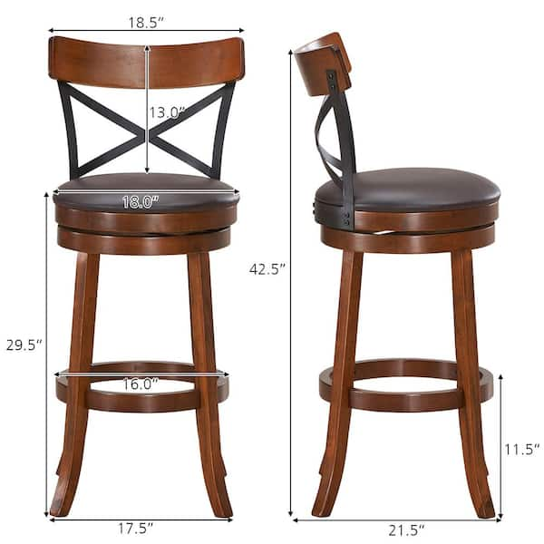 Shop Stool with Backrest - Metal with Adjustable Legs - ULINE - H-4828